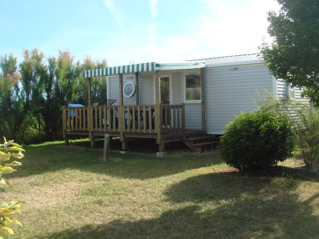 mobil home l'aiguillon sur mer vendée