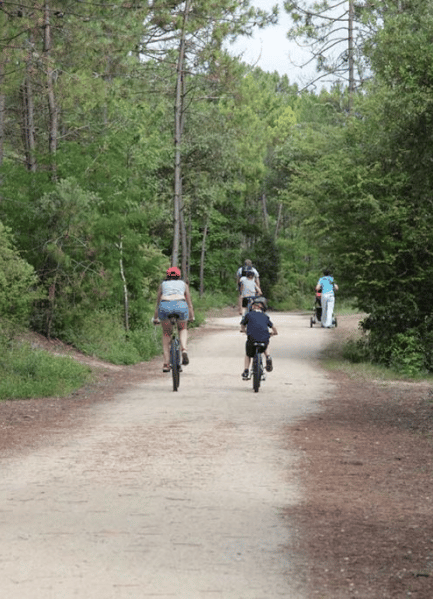 pistes cyclables la faute sur mer en vendée