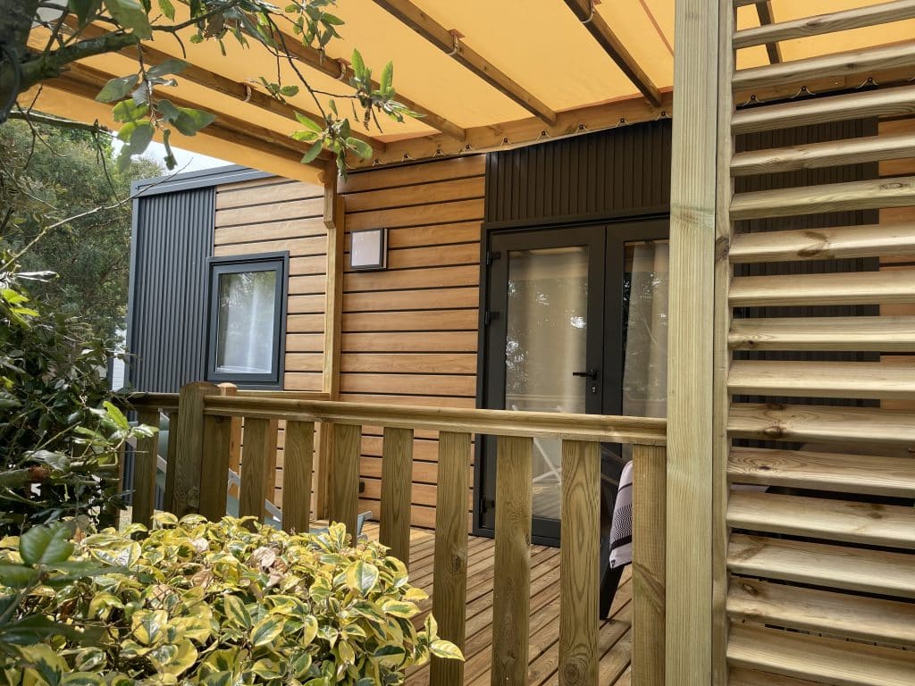 terrasse mobil home premium camping vendée