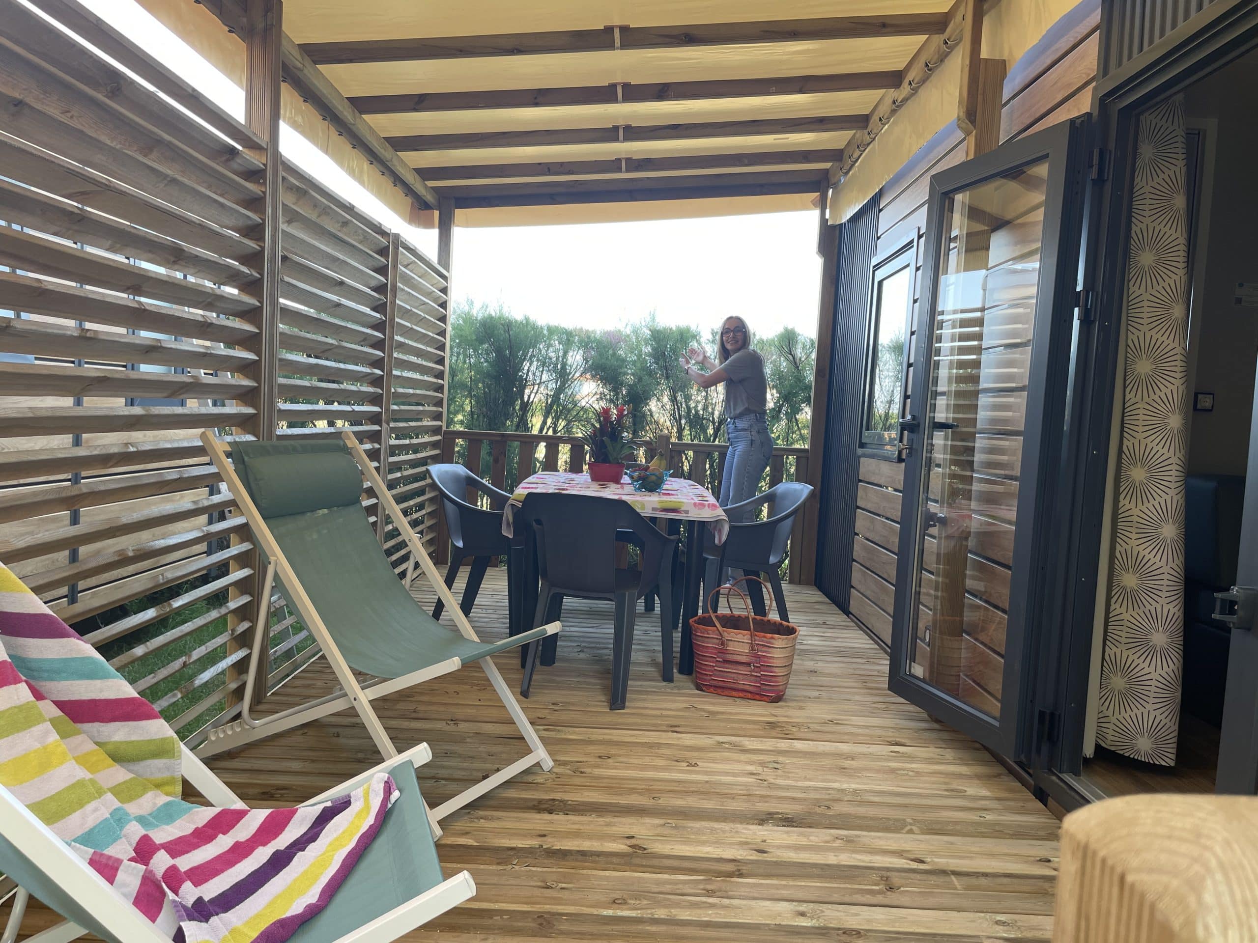 salon de jardin mobil-home camping en vendée